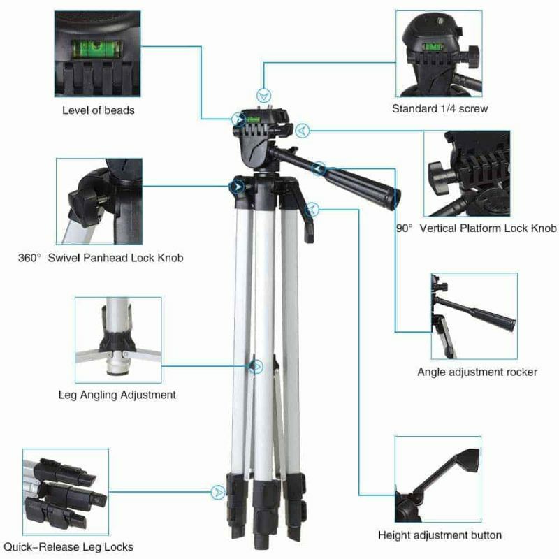 قاعدة تصوير Tripod for Mobile & Camera 